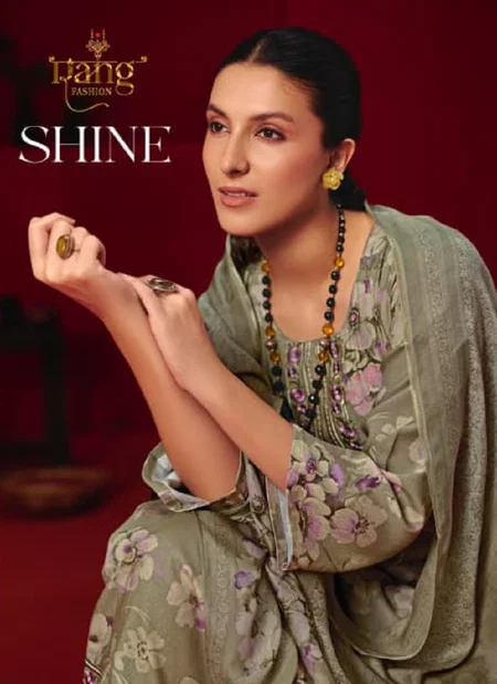 Shine By Rang Pashmina Shimmer Dress Material Wholesalers In Surat